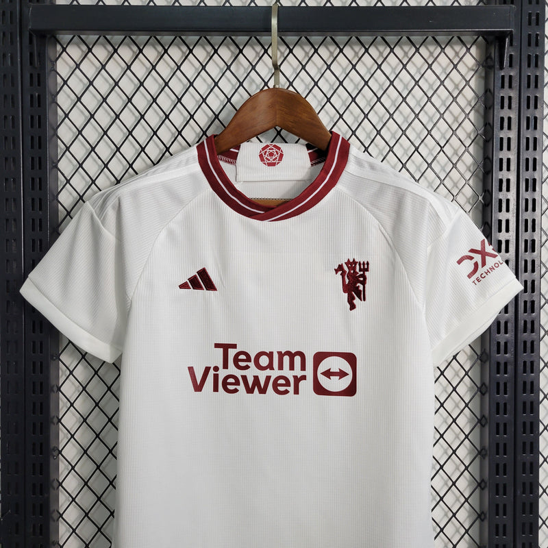 Kit Infantil Manchester United Away 23/24