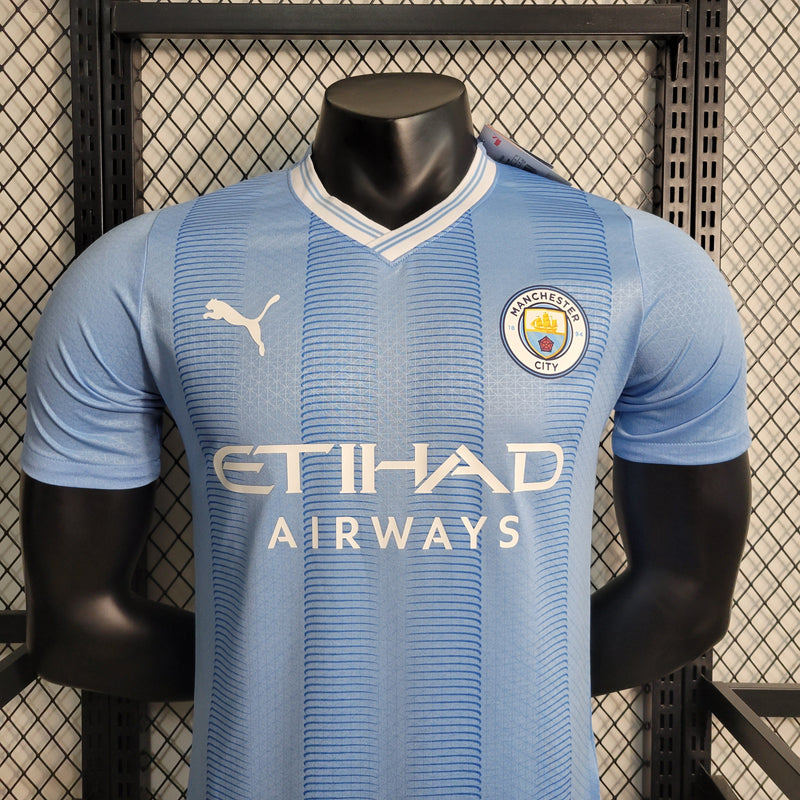 Camisa Manchester City Home 23/24 - Puma Jogador Masculina