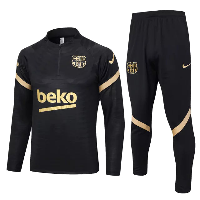 Conjunto de Treino Barcelona 23/24 Preto