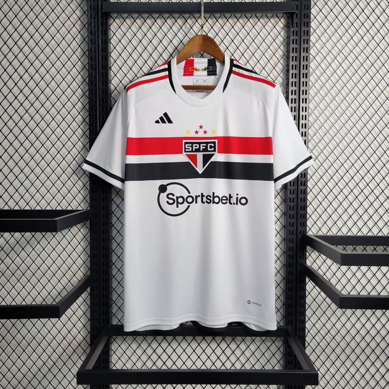 Camisa São Paulo Home 23/24 - Adidas Torcedor Masculina - Lançamento