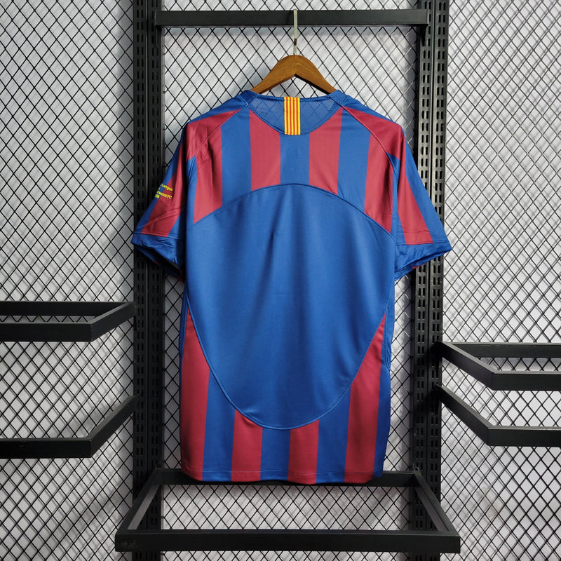 Camisa Barcelona Titular 2006 - Versão Retro