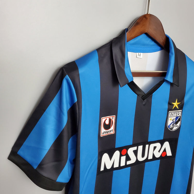 Camisa Inter de Milão Titular 88/90 - Versão Retro