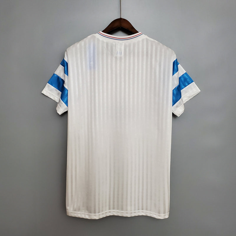 Camisa Olympique de Marseille Titular 90/91 - Versão Retro