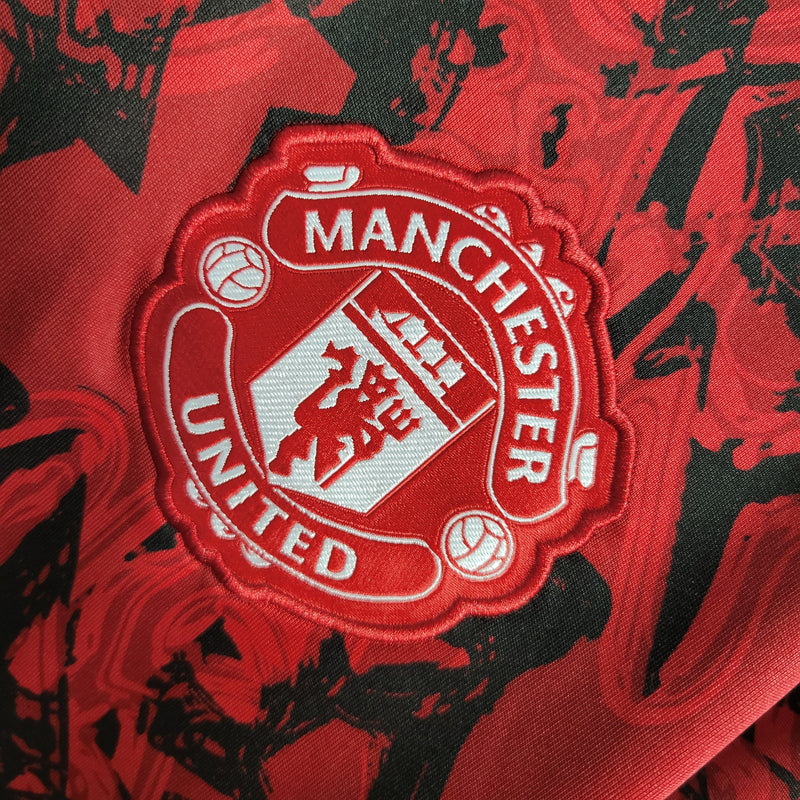 Camisa Manchester United Treino 23/24 - adidas Torcedor Masculina - Lançamento